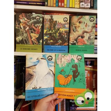 Delfin könyvek csomag 5 db (6. csomag)