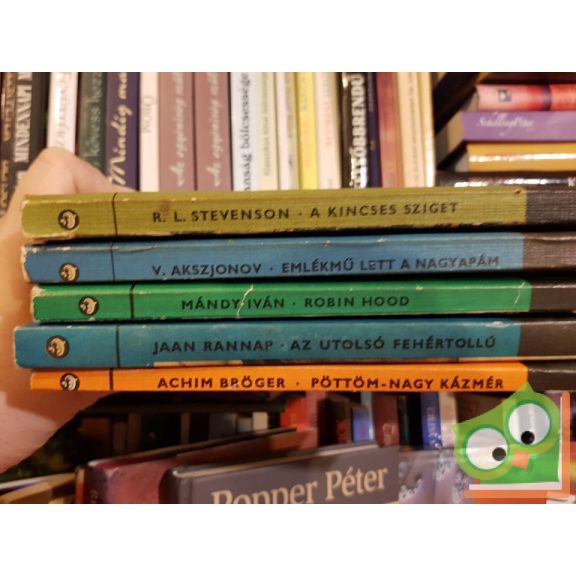 Delfin könyvek csomag 5 db (6. csomag)