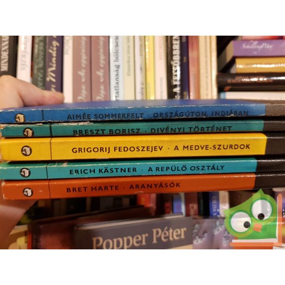 Delfin könyvek csomag 5 db (7. csomag)