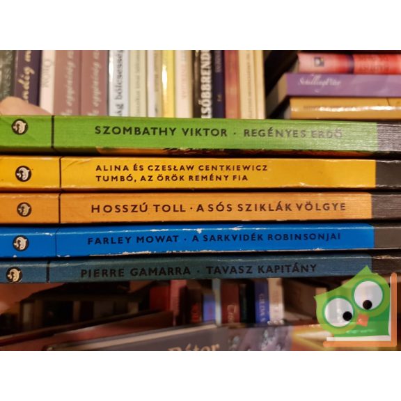 Delfin könyvek csomag 5 db (2. csomag)