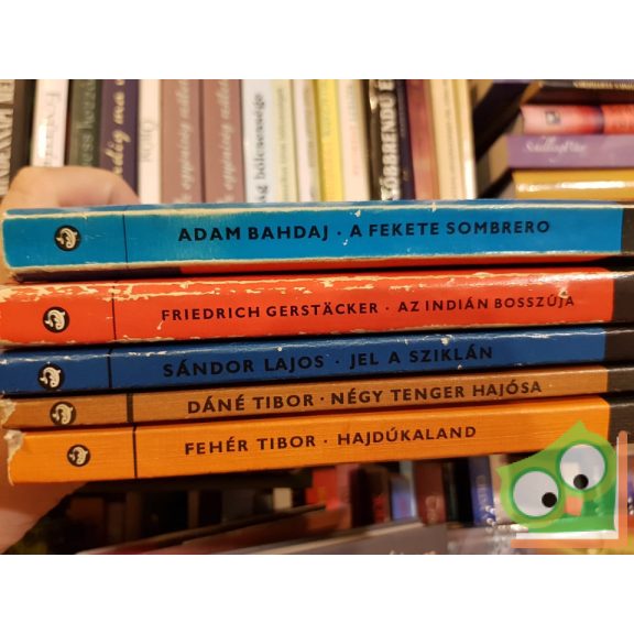 Delfin könyvek csomag 5 db (8. csomag)