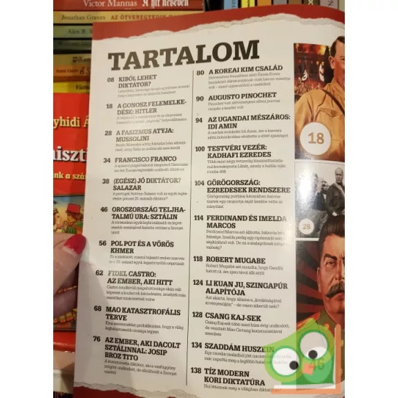 Diktátorok - megfélemlítéssel uralkodó zsarnokok