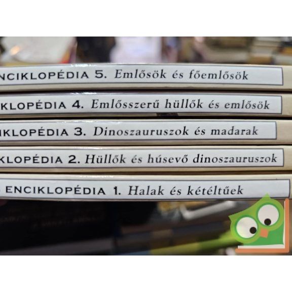 Dinoszauruszok és őslények – Képes enciklopédia 1-5 kötet