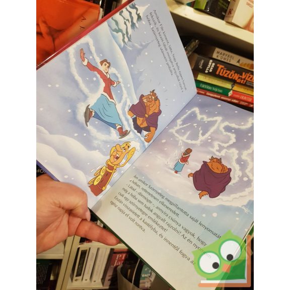 Walt Disney - A Szépség és a Szörnyeteg - Varázslatos Karácsony (Disney Könyvklub) (ritka)