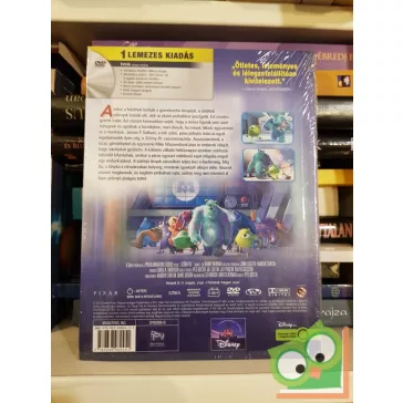   Disney Pixar Klasszikusok: Szörny Rt. - Digibook (könyv+DVD)  - Fóliás, új!  (Ritka!)