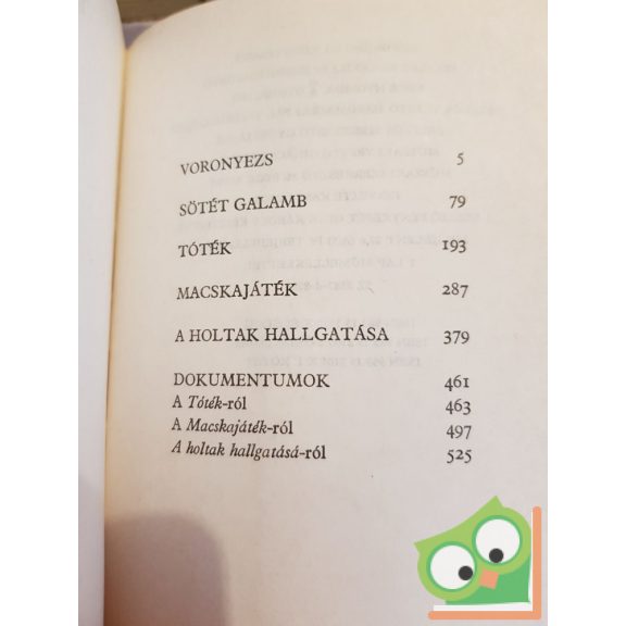 Örkény István: Drámák