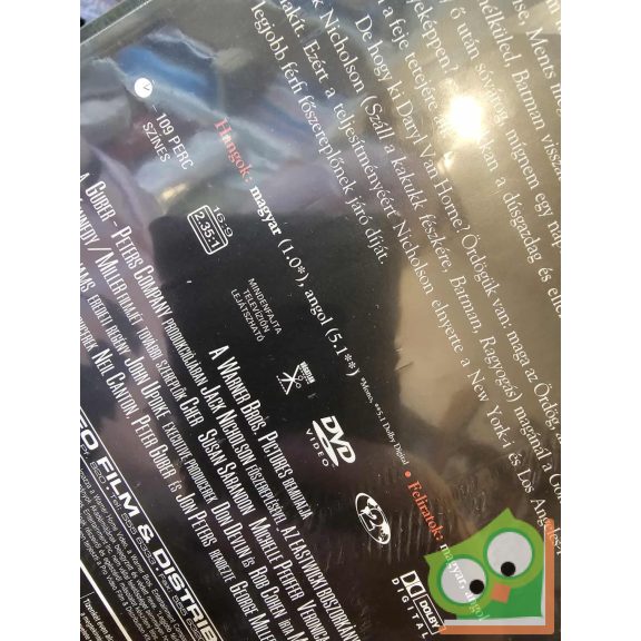 Az Eastwick-i boszorkányok (DVD) (fóliás) (ritka)