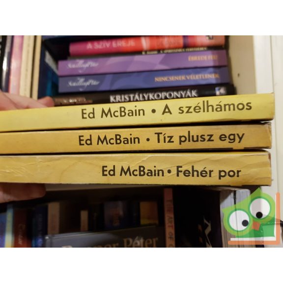 Ed McBain 3 db-os krimicsomag