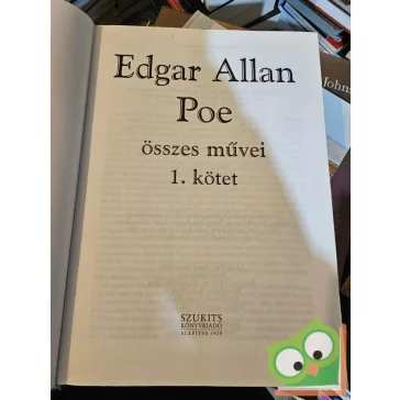 Edgar Allan Poe: Edgar Allan Poe összes művei I. (ritka)