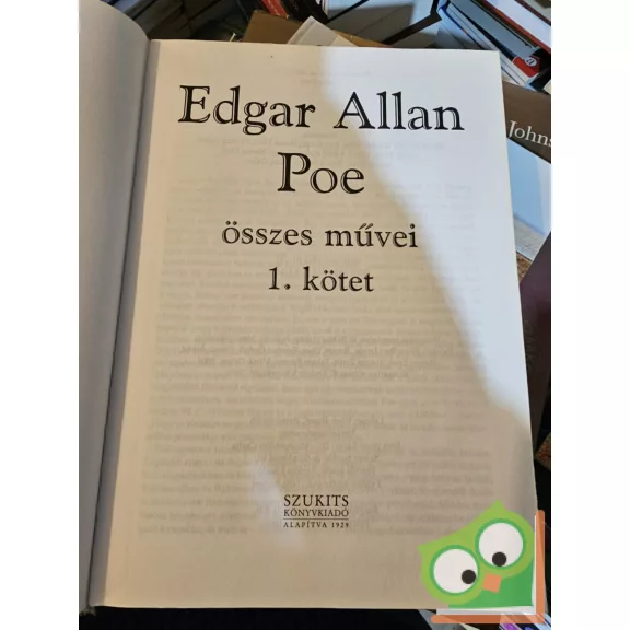 Edgar Allan Poe: Edgar Allan Poe összes művei I. (ritka)
