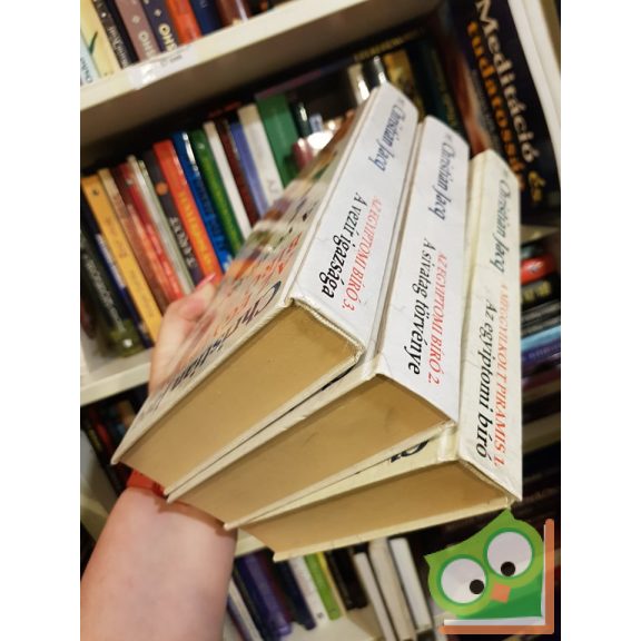 Christian Jacq: Egyiptomi bíró I- lll kötet , ritka