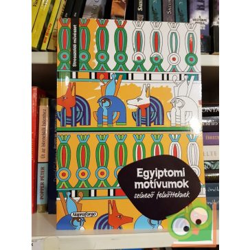 Egyiptomi motívumok (felnőtt színező)