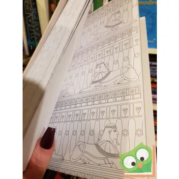 Egyiptomi motívumok (felnőtt színező)