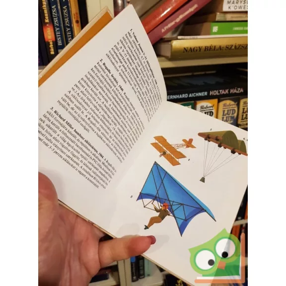 Tóth Loránd: Ejtőernyők, siklószárnyak (Kolibri könyvek)