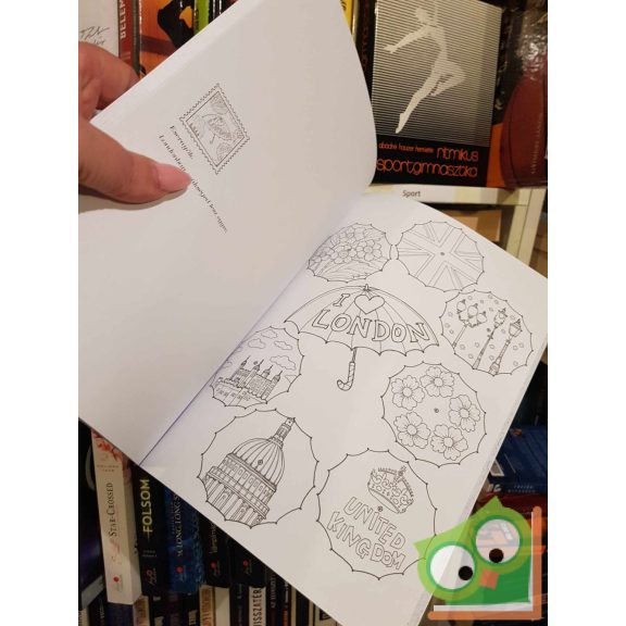 Lee Il-Sun: Elbűvölő London (felnőtt színező)