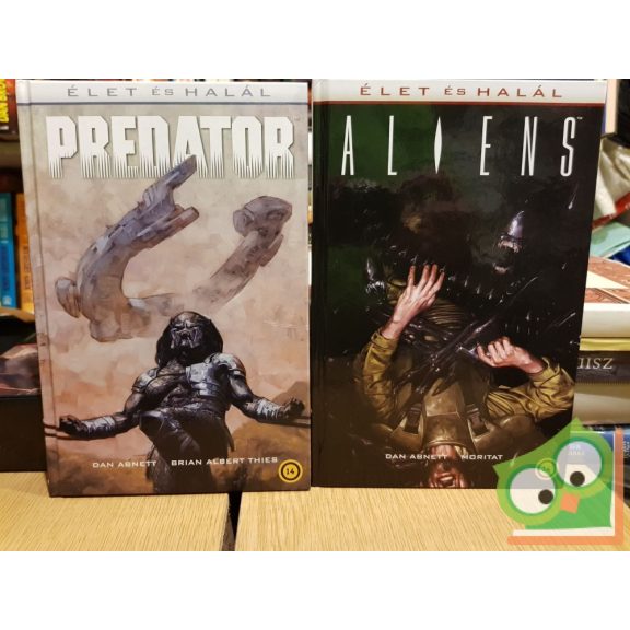Aliens, Predator, Prometheus - Élet és halál képregénysorozat díszdobozban