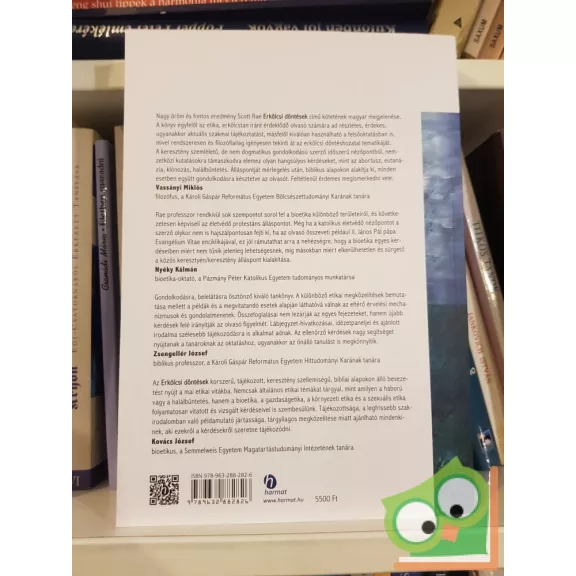 Scott B. Rae: Erkölcsi döntések (Beveztés az etikába)