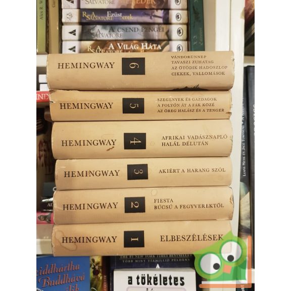Ernest Hemingway művei 1-6.