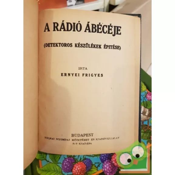Ernyei Frigyes: A rádió ábécéje - detektoros készülékek építése