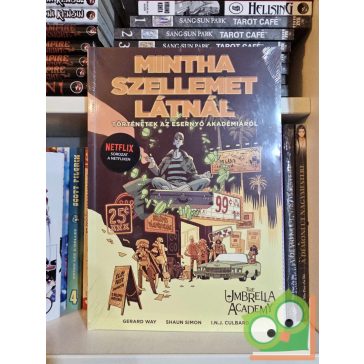   Gerard Way - Shaun Simon: Az Esernyő Akadémia - Mintha szellemet látnál (Netflix) (újszerű) (fóliás)