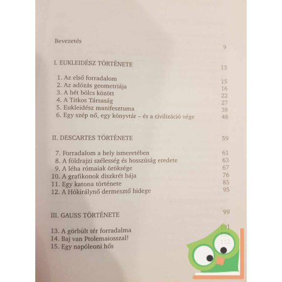 Leonard Mlodinow: Eukleidész ablaka (Talentum Tudományos Könyvtár)