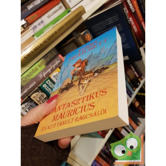Terry Pratchett Fantasztikus Maurícius és az ő tanult rágcsálói (Korongvilág 28.) (ritka)