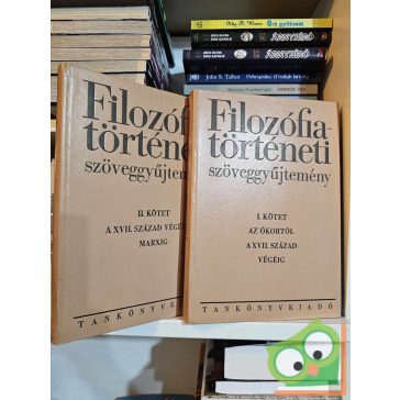   Simon Endre (szerk): Filozófiatörténeti szöveggyűjtemény I-II.