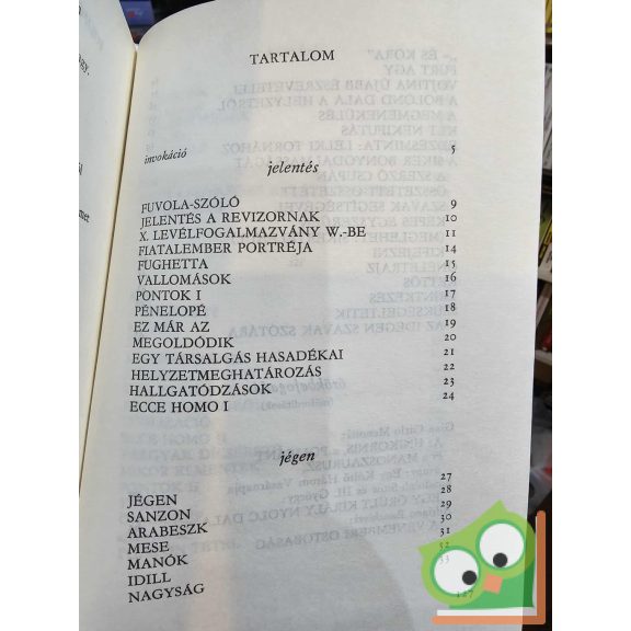 Fodor Ákos: Kettőspont (nagyon ritka)