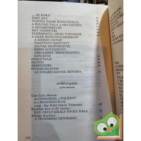 Fodor Ákos: Kettőspont (nagyon ritka)