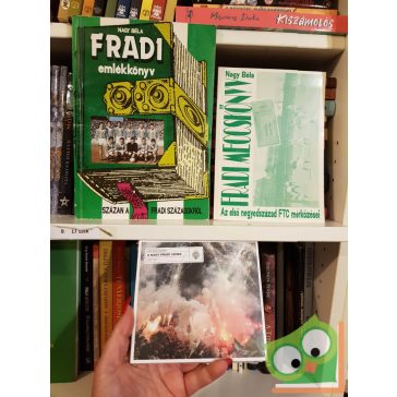 3 db-os Fradi csomag (2 db könyv, 1 db CD)