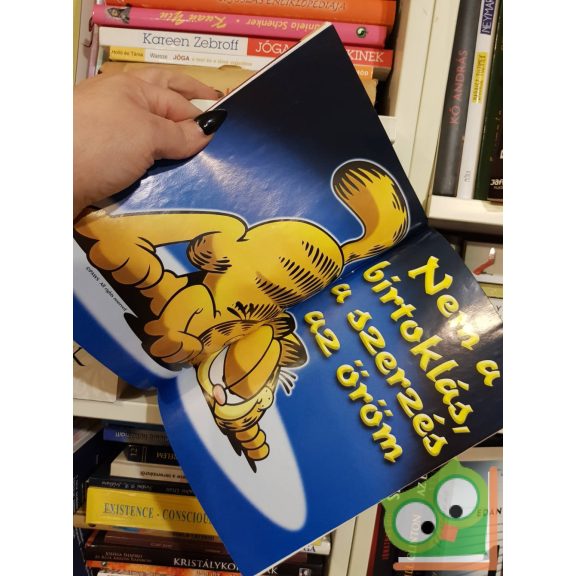 Jim Davis: Garfield 188. 2005. augusztus, poszterrel