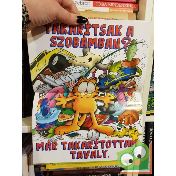 Jim Davis: Garfield 265. 2012. április, poszterrel