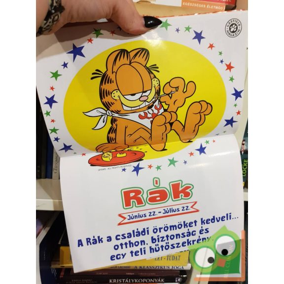 Jim Davis: Garfield 268. 2012. július, poszterrel