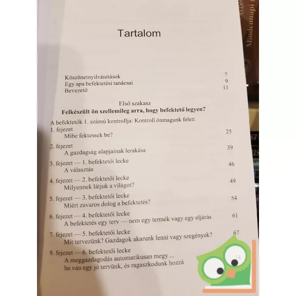 Robert T. Kiyosaki, Sharon L. Lechter: Gazdag papa befektetési tanácsai (Ritka)