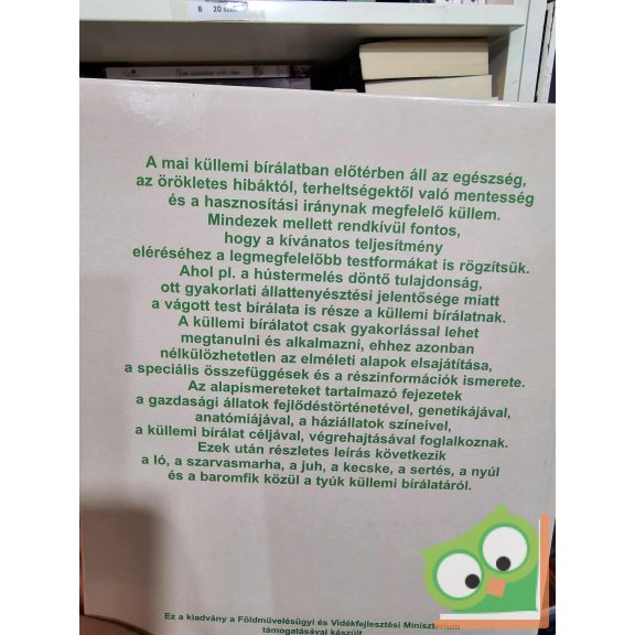 Gottfried Brem: A gazdasági állatok küllemi bírálata