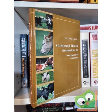   Gere Tibor: Gazdasági állatok viselkedése II. - A szarvasmarha viselkedése (nagyon ritka)