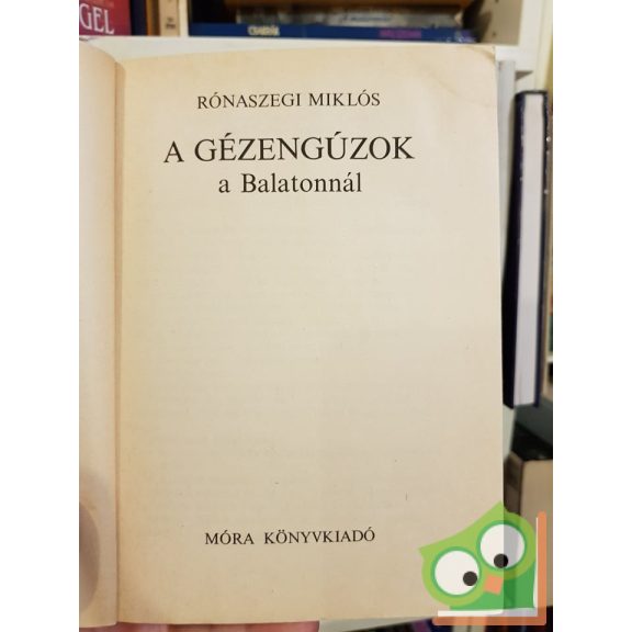Rónaszegi Miklós: A gézengúzok a Balatonnál (Gézengúzok 2.)