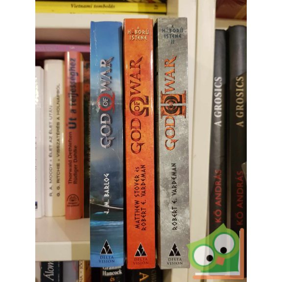 God of War 3 kötet együtt (ritka) (újszerű)