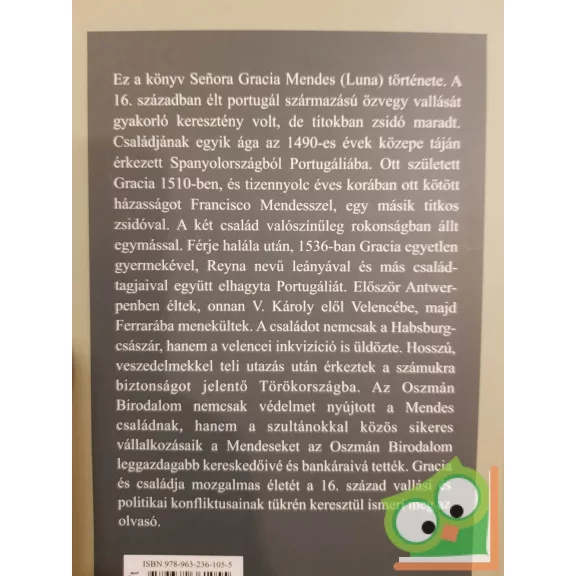 Marianna D. Birnbaum: Gracia Mendes hosszú útja (ritka)