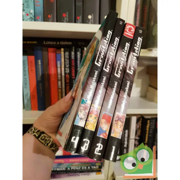 Maki Murakami: Gravitation I-IV. (magyar nyelvű manga)