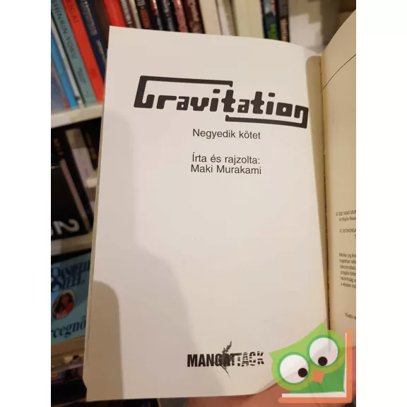Maki Murakami: Gravitation I-IV. (magyar nyelvű manga)