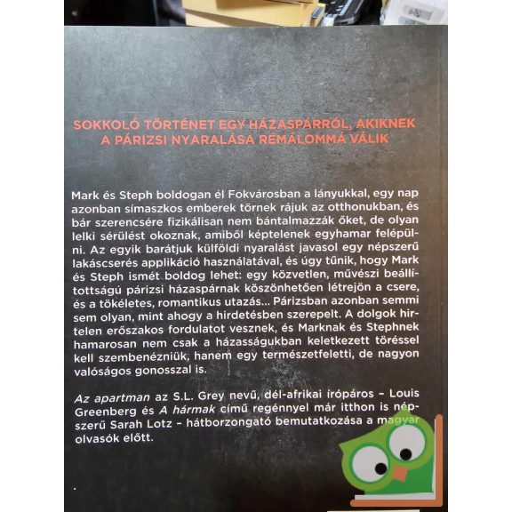 S. L. Grey: Az apartman (újszerű)