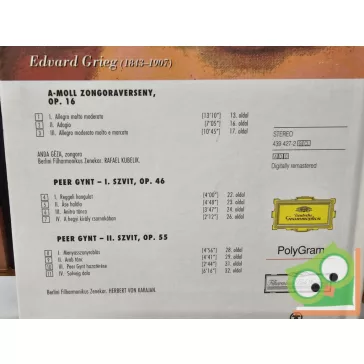   Grieg - Népszabadság Filharmónia - Klasszikusok sorozata (CD melléklettel)