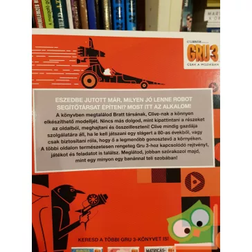 Gru 3 - játékos foglalkoztatókönyv