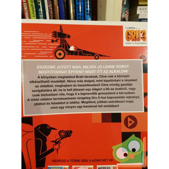 Gru 3 - játékos foglalkoztatókönyv