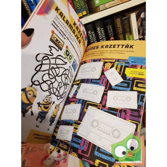 Gru 3 - játékos foglalkoztatókönyv