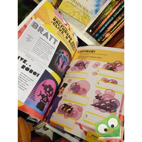 Gru 3:  Matricás könyv - törmedék matricával