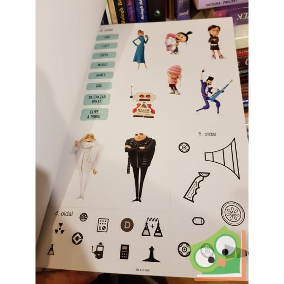 Gru 3: Megamatricás foglalkoztató - 1000 matricával