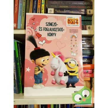 Gru 3 Színező- és foglalkoztatókönyv (Unikornisos)