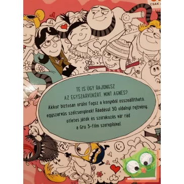 Gru 3 Színező- és foglalkoztatókönyv (Unikornisos)